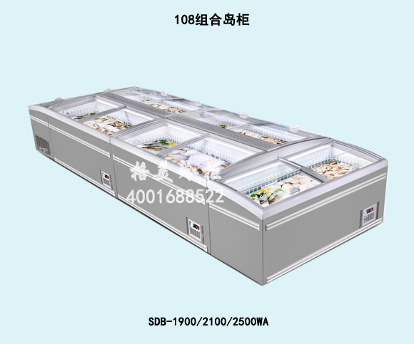 108組合式冷凍島柜（標準款）