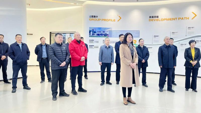 河南省政協(xié)副主席霍金花一行蒞臨旭瑞集團(tuán)參觀調(diào)研！